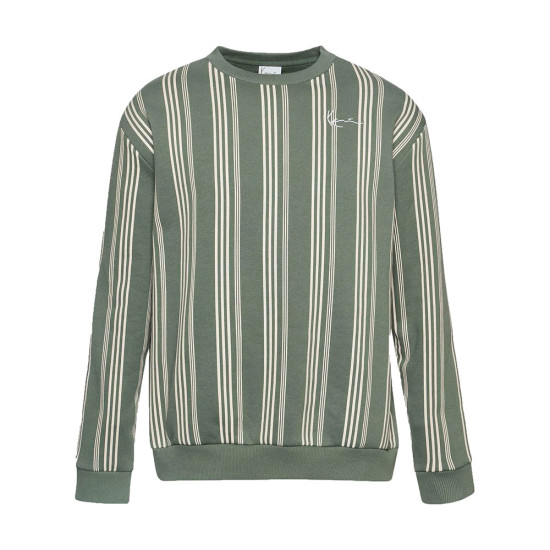 Karl Kani Ανδρικό φούτερ Small Signature Striped Crew